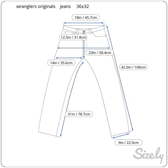 Wranglers originals Jeans 100% Cotton Mens 36x32 94OR0SV Carpenters blue denim - Picture 2 of 12